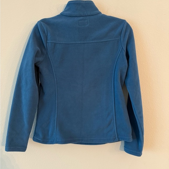 Bass Outdoor Women's Blue Fleece Sweatshirt - Picture 3 of 5